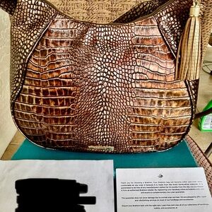 EUC Brahmin Amira - Brown Milan